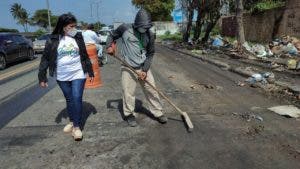 Ayuntamiento y el Gobierno han eliminado 23 vertederos improvisados en Santo Domingo Este