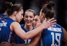 Serbia domina 3-0 a República Dominicana en inicio del torneo de voleibol de Juegos Tokio