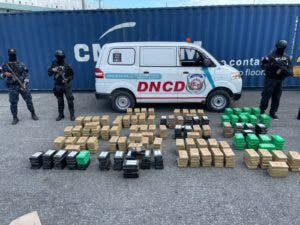 DNCD ocupa 862 paquetes de cocaína en Puerto Caucedo 