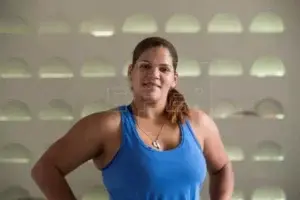 Prisilla Rivera quiere ser comunicadora y entrenadora de voleibol