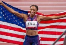 Olímpicos de Tokio: el récord de once medallas de Allyson Felix en atletismo