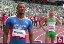 Yancarlos Martínez avanza a la semifinal de los 200 metros en Juegos Olímpicos