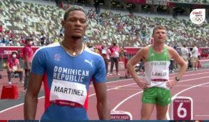 Yancarlos Martínez avanza a la semifinal de los 200 metros en Juegos Olímpicos