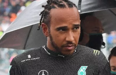 Lewis Hamilton incrédulo resultados en  Bélgica