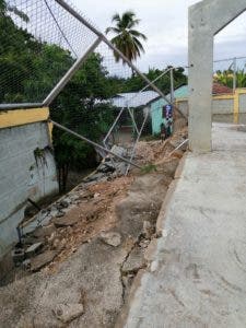 Cuatro escuelas resultaron afectadas por la tormenta Fred