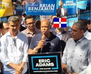 Candidato alcaldía NYC afirma dominicanos serán socios en el gobierno municipal