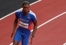 Yancarlos Martínez se queda y no logra avanzar a la final 200 metros en Tokio 2020
