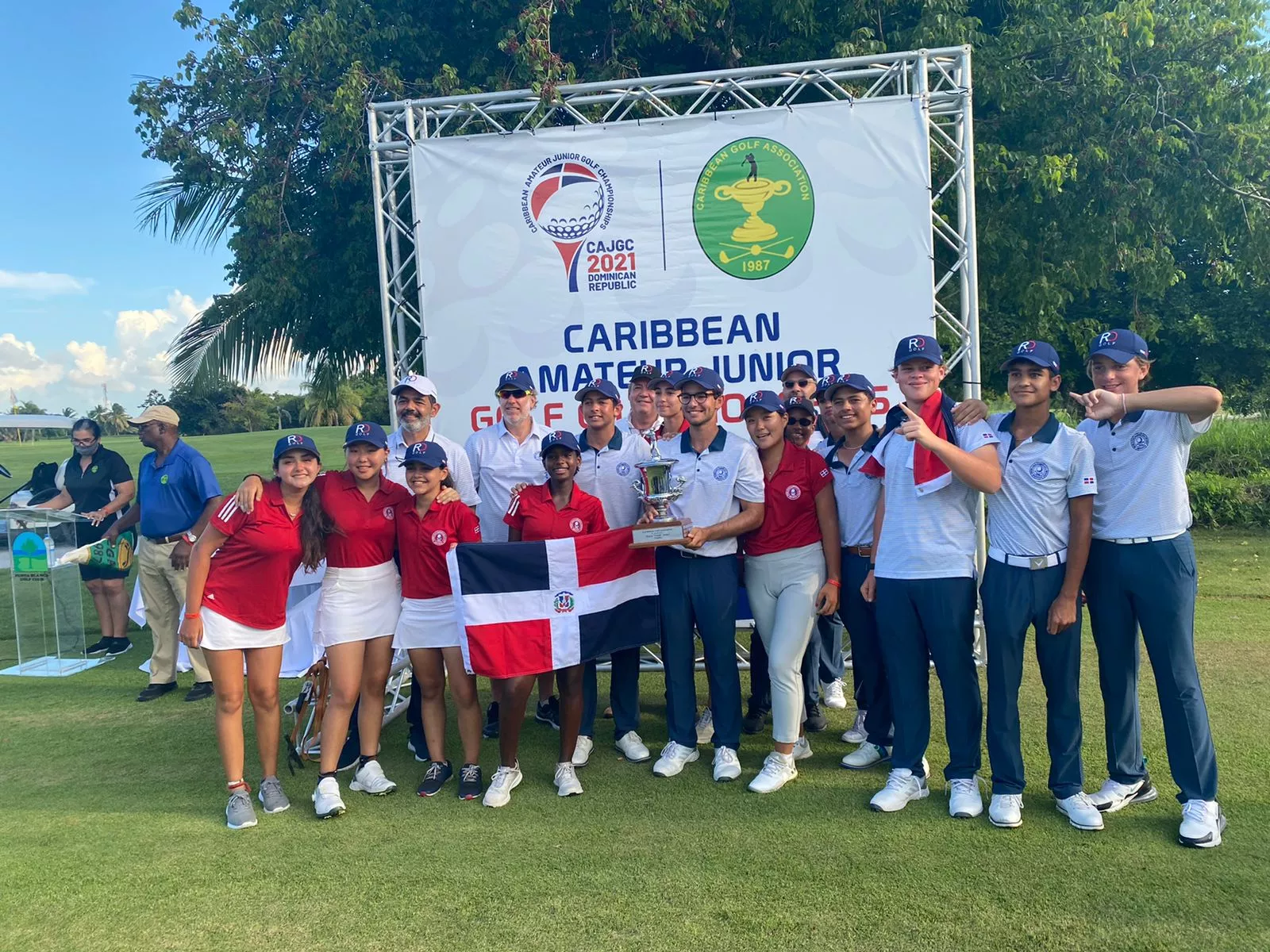 Histórico: RD gana el Caribbean Amateur Junior Golf Championships