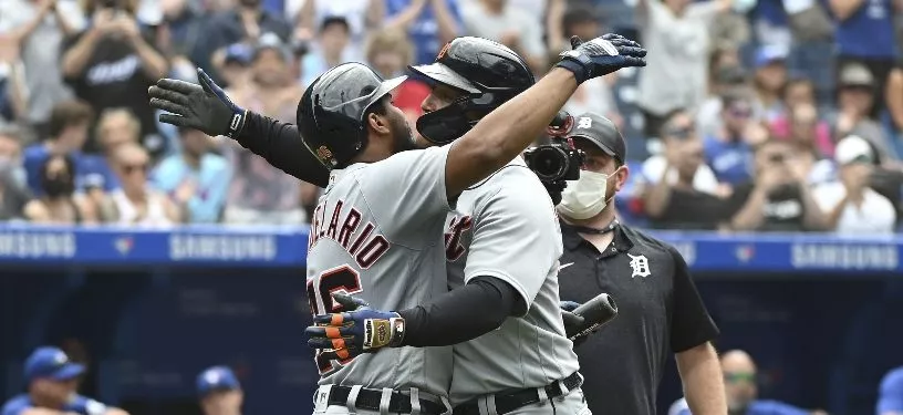 Miguel Cabrera dispara el cuadrangular 500 en Grandes Ligas