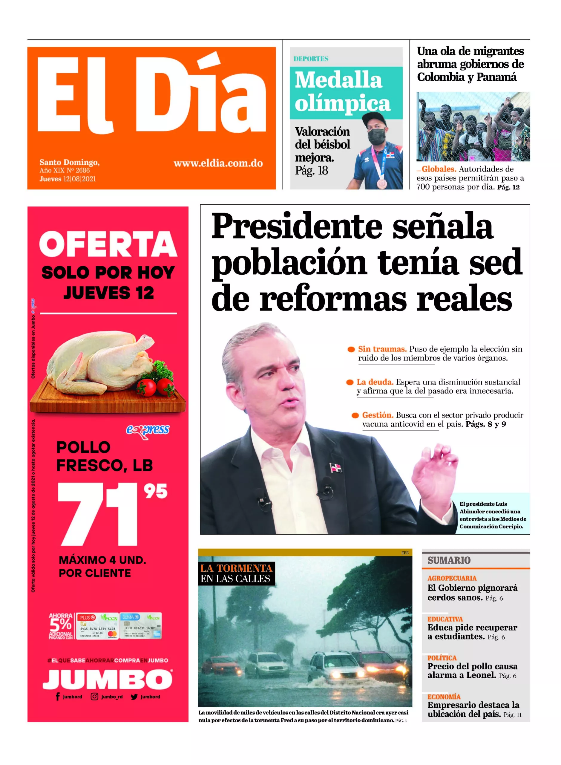 Portada impresa
