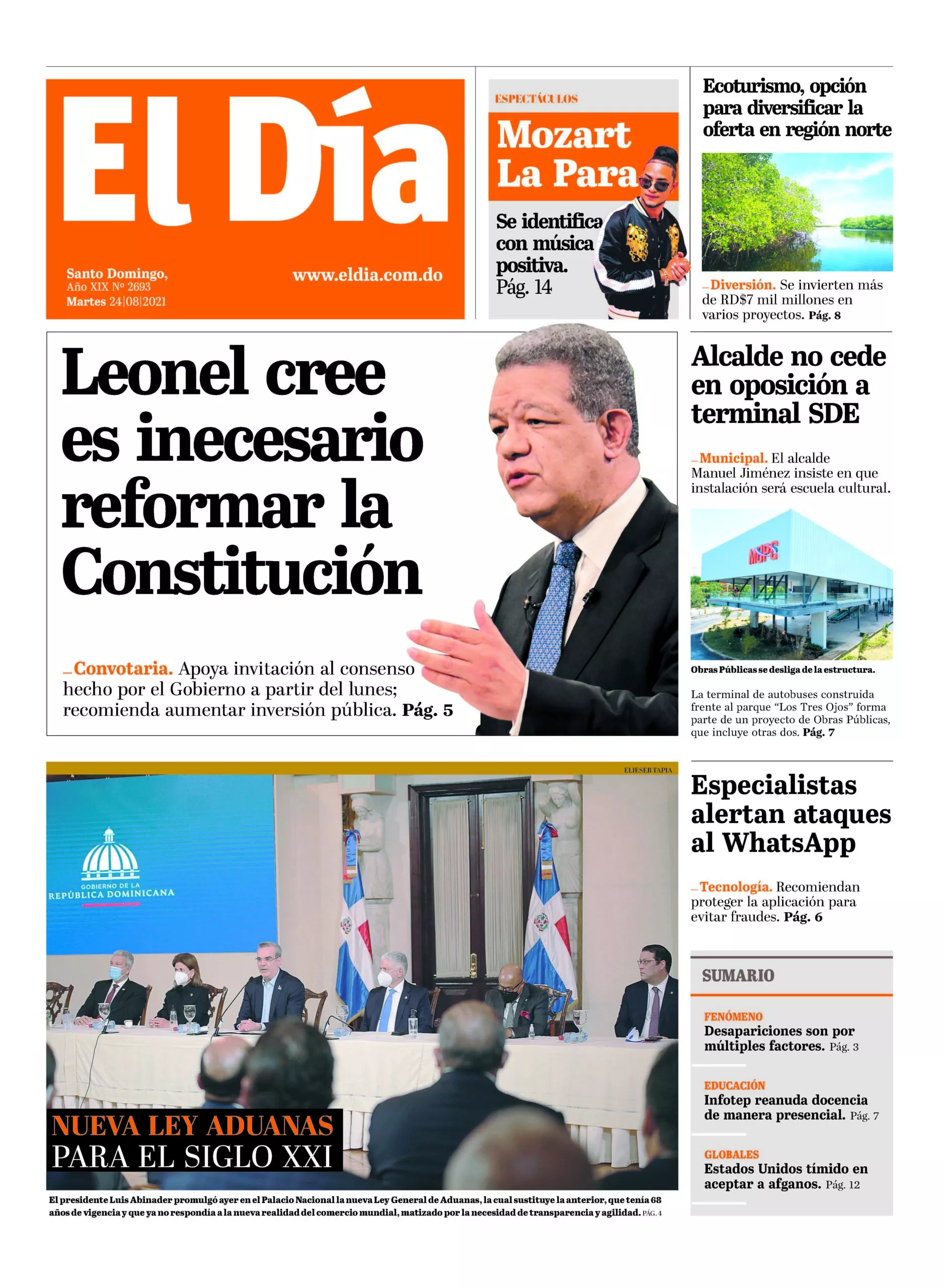 Portada impresa