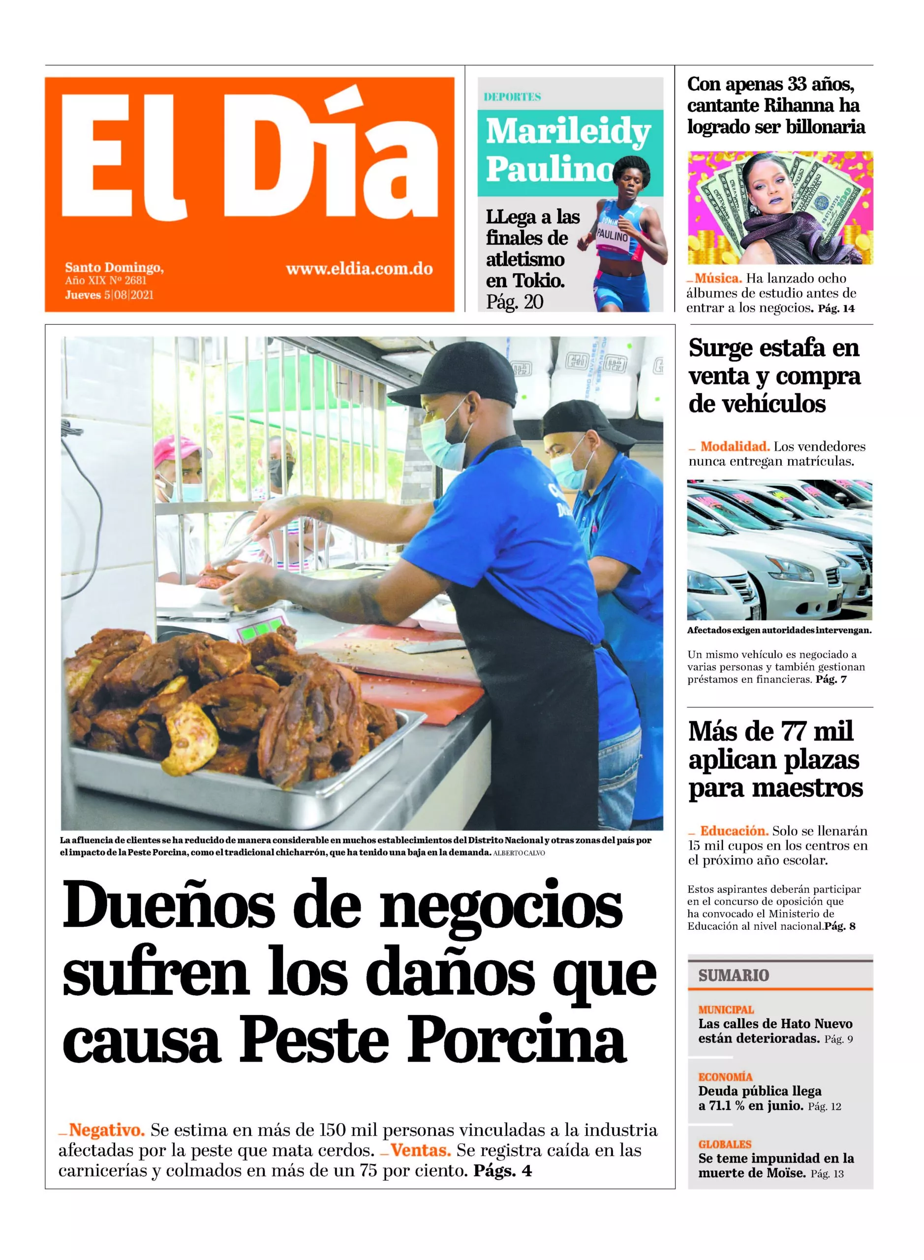Portada impresa