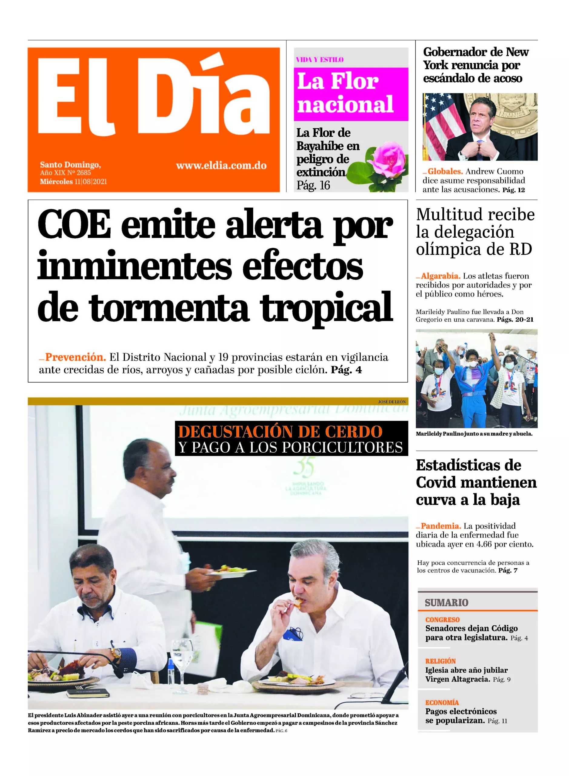 Portada impresa