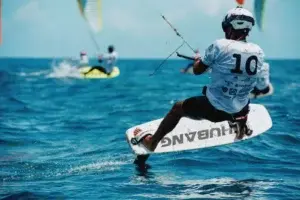 Eslovenia y EEUU firmes en primer lugar Regata kite RD