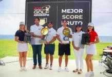 El dúo Yunén-  Mera ganan la copa de golf  Adoexpo 2021