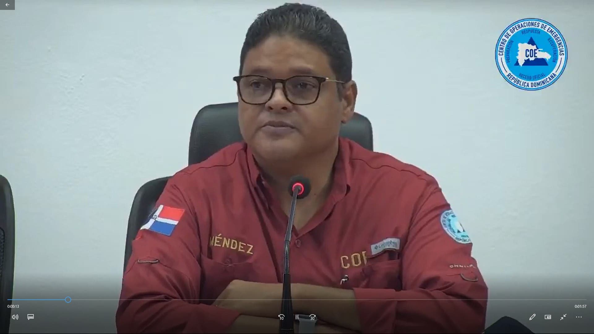 Director del Coe responde a Sarita Valdez sobre protocolo para levantar cuerpos tras explosión