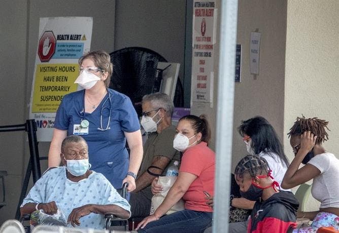 Florida bate marca de casos diarios 16 meses después de inicio de la pandemia