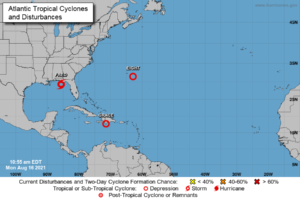 Se forma la depresión tropical número ocho