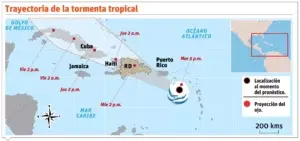 COE emite alerta para 24 provincias ante inminente impacto de tormenta