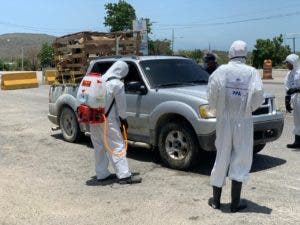 Gobierno refuerza desinfección en regiones del país para control peste porcina