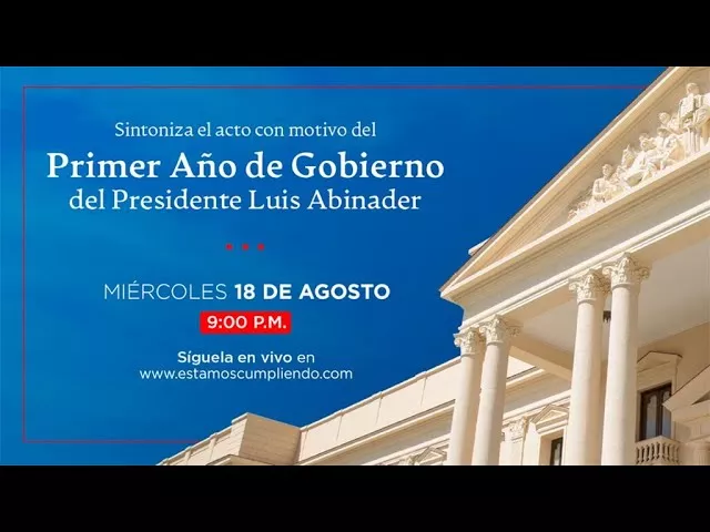 En vivo: discurso de Rendición de Cuentas del presidente Luis Abinader