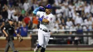 Lindor jonronea y Mets superan 8-7 a Yanquis; hubo roces