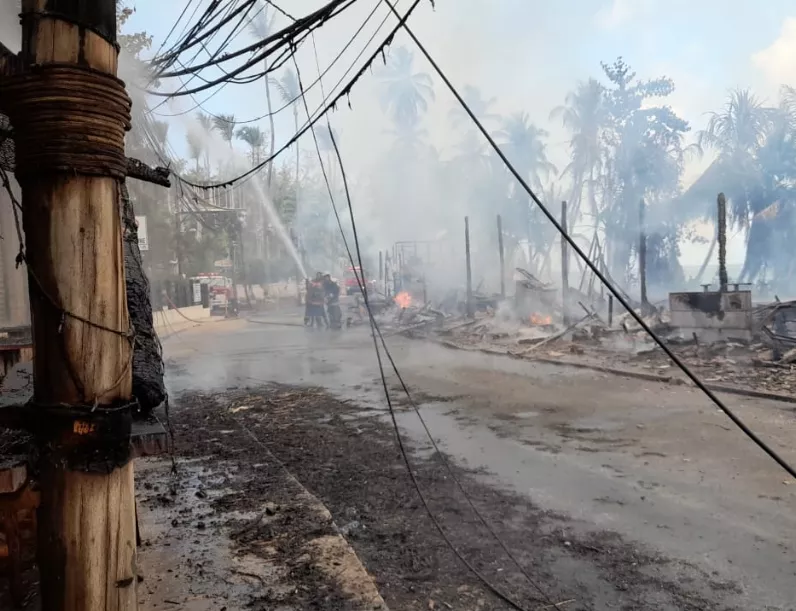 Fuego Las Terrenas repite la historia  10  años después