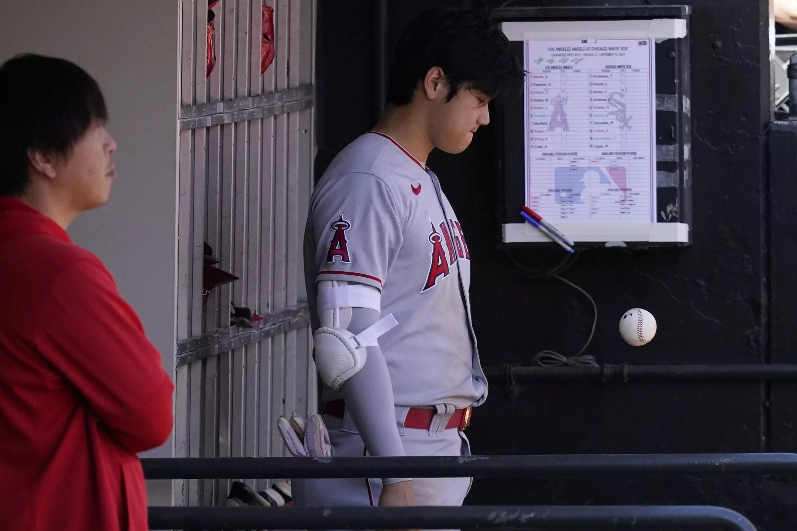 Ohtani de los Angelinos tiene dolor en el brazo, puede que no vuelva a lanzar esta temporada