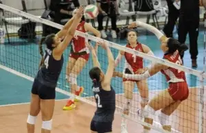 Estados Unidos dispone 3-1 de México en voleibol femenino