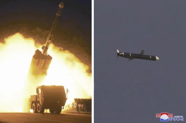 Las Coreas hacen pruebas de misiles en aumento de tensiones