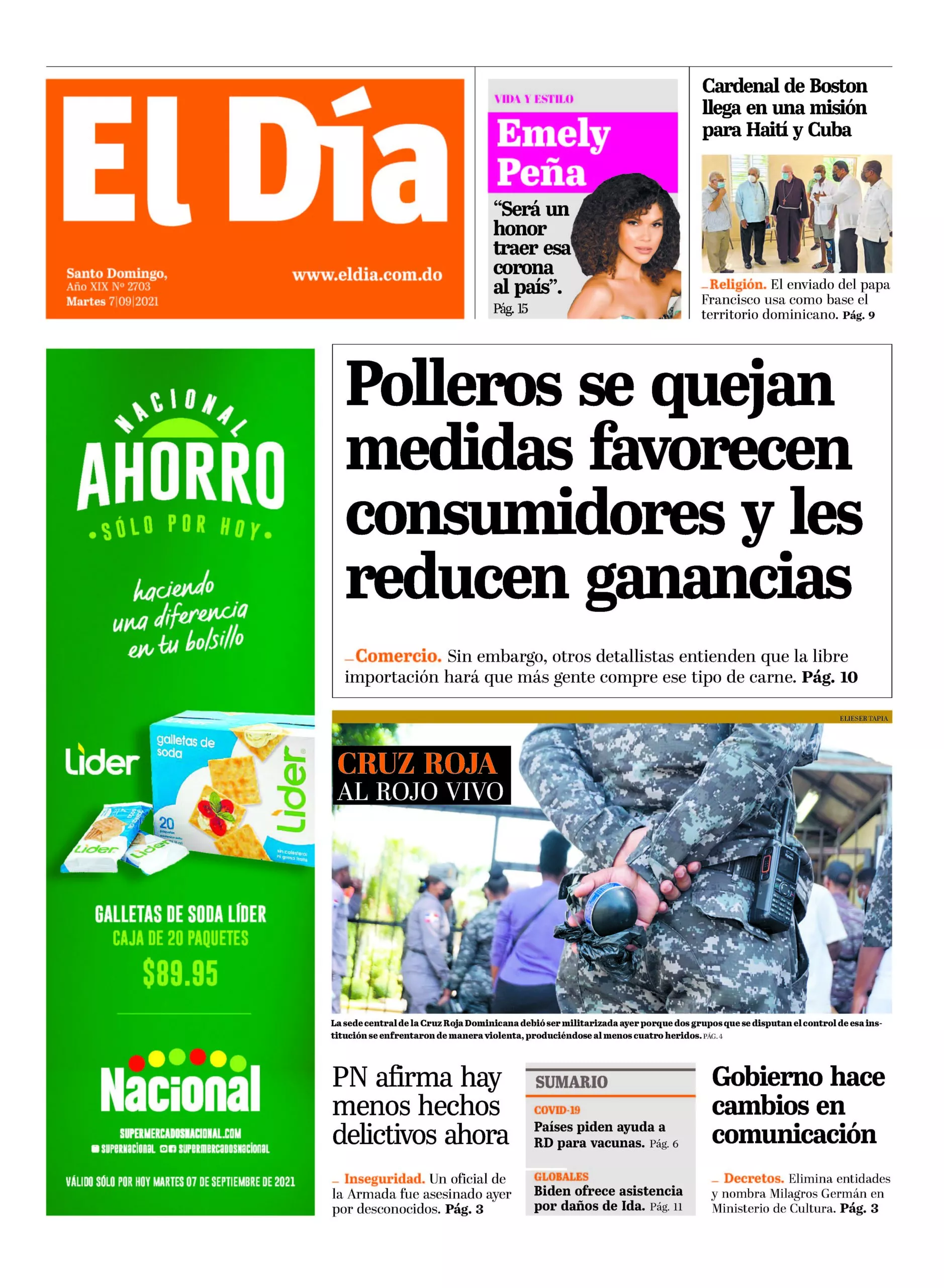 Portada impresa