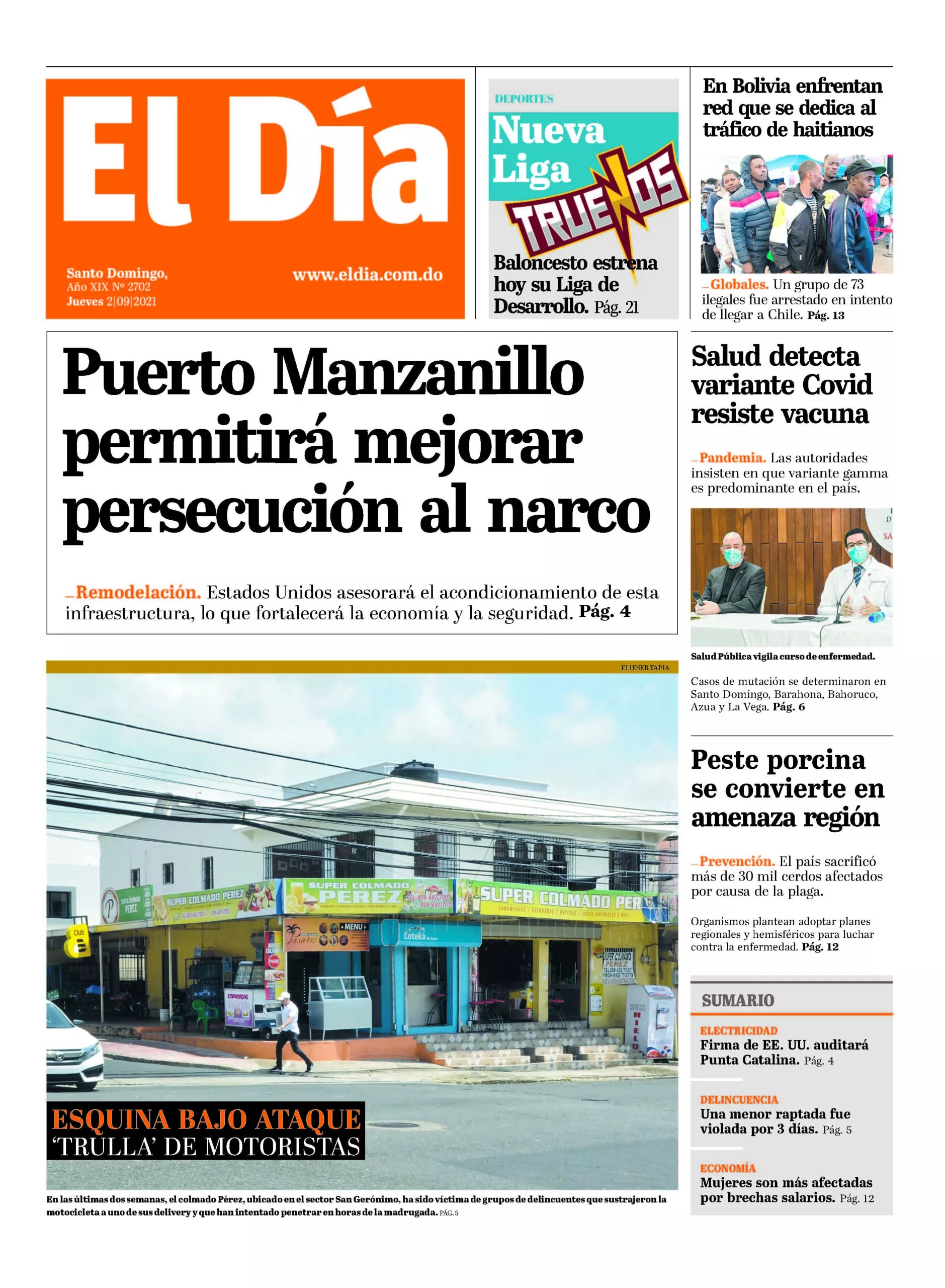 Portada impresa