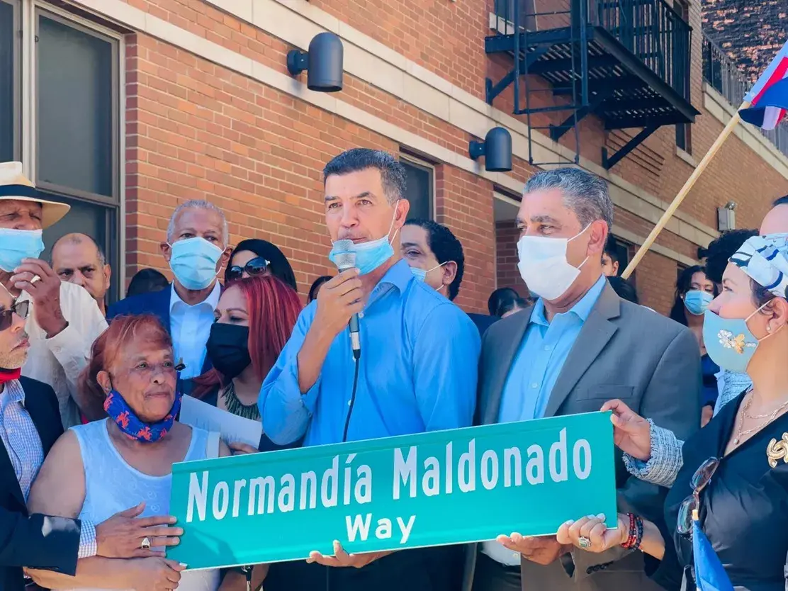 Co-renombran calle Alto Manhattan en honor a dominicana Normandía Maldonado