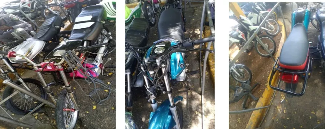 Policía desmantela banda de moto-asaltantes que atracaban en grupo; apresa a cinco