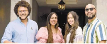 José Miguel Guerrero, Yazmín Yeara, Marcelle De Moya y Jean Carlos Núñez. José Miguel Guerrero, Yazmín Yeara, Marcelle De Moya y Jean Carlos Núñez.