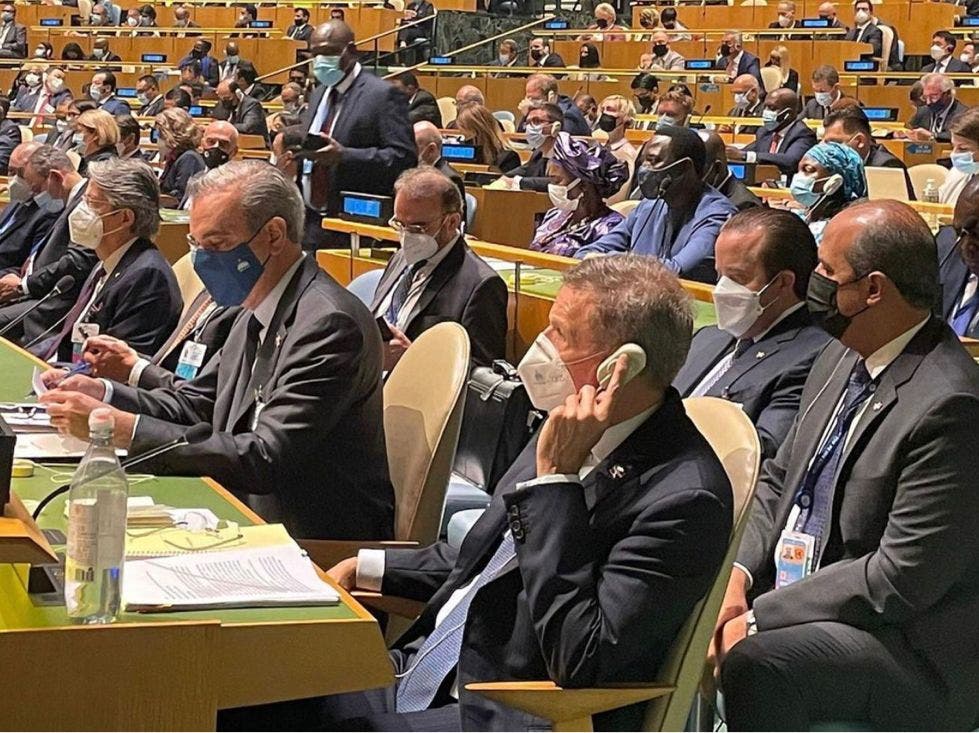 Presidente Abinader asiste a apertura de debate general en la ONU