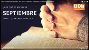 Hoy es Día Nacional de la Biblia