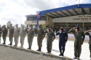  Ministro de Defensa encabeza acto recibimiento aspirantes conscriptos FARD