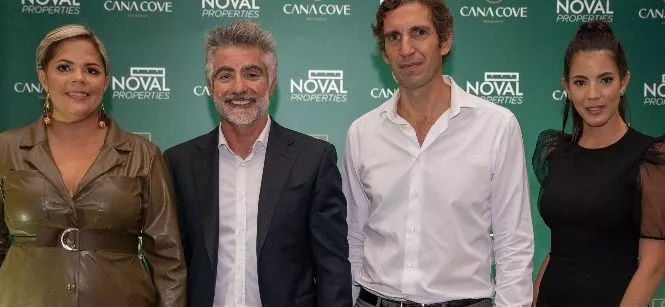 Yahaira Batista, César Latrilla, Fabio la Rosa y Lorena Sevilla.