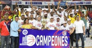 Areperos,  campeones torneo básket Sub-22