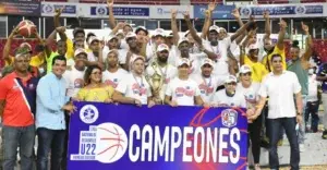 Areperos,  campeones torneo básket Sub-22