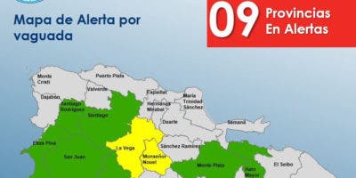 El COE eleva a nueve las provincias en alerta