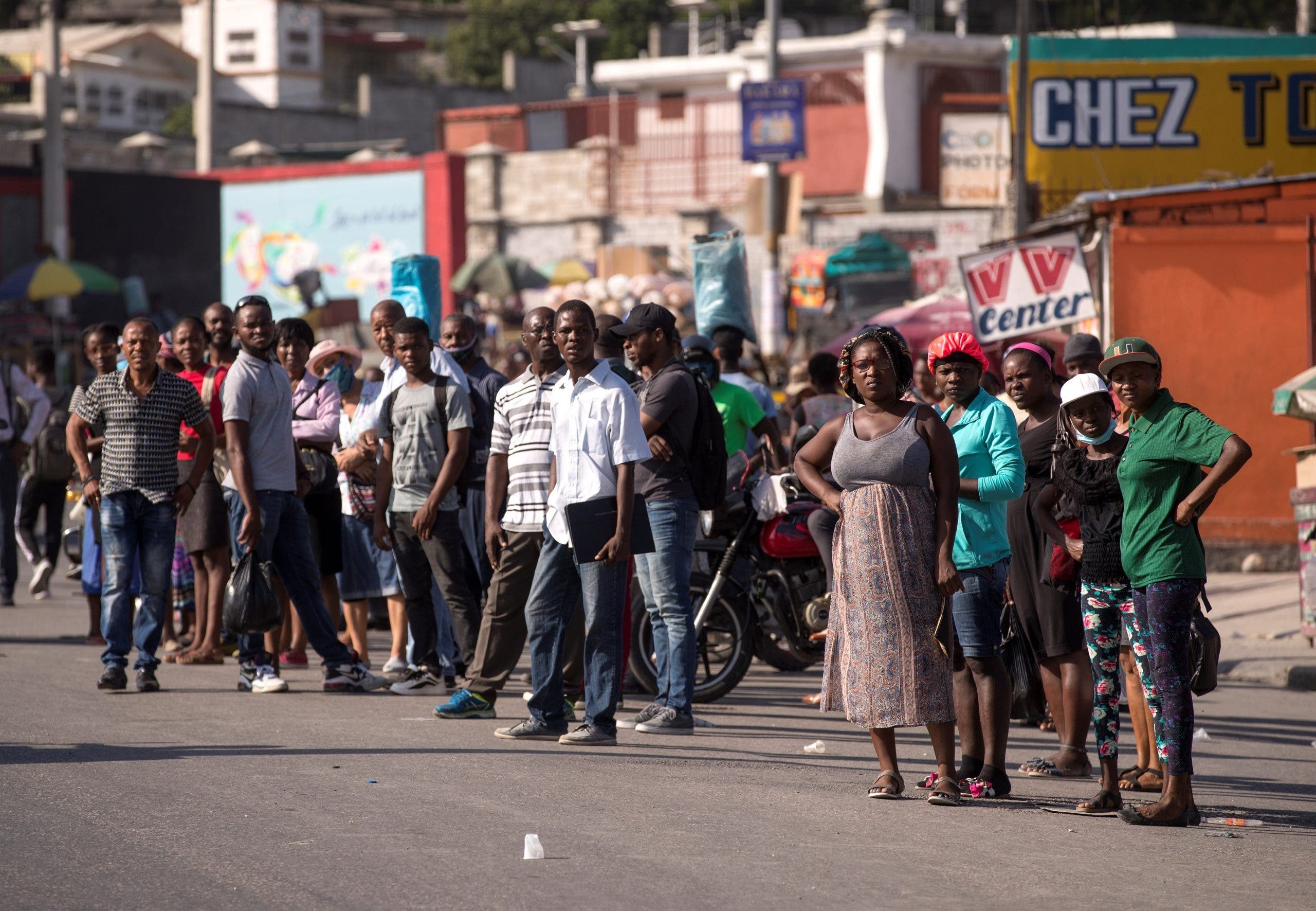 Haití sigue a media marcha debido a la falta de combustible