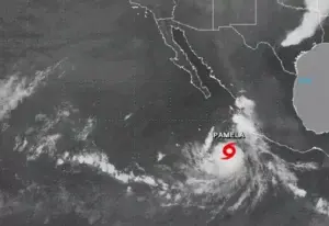 Se forma la tormenta tropical Pamela en el Pacífico mexicano