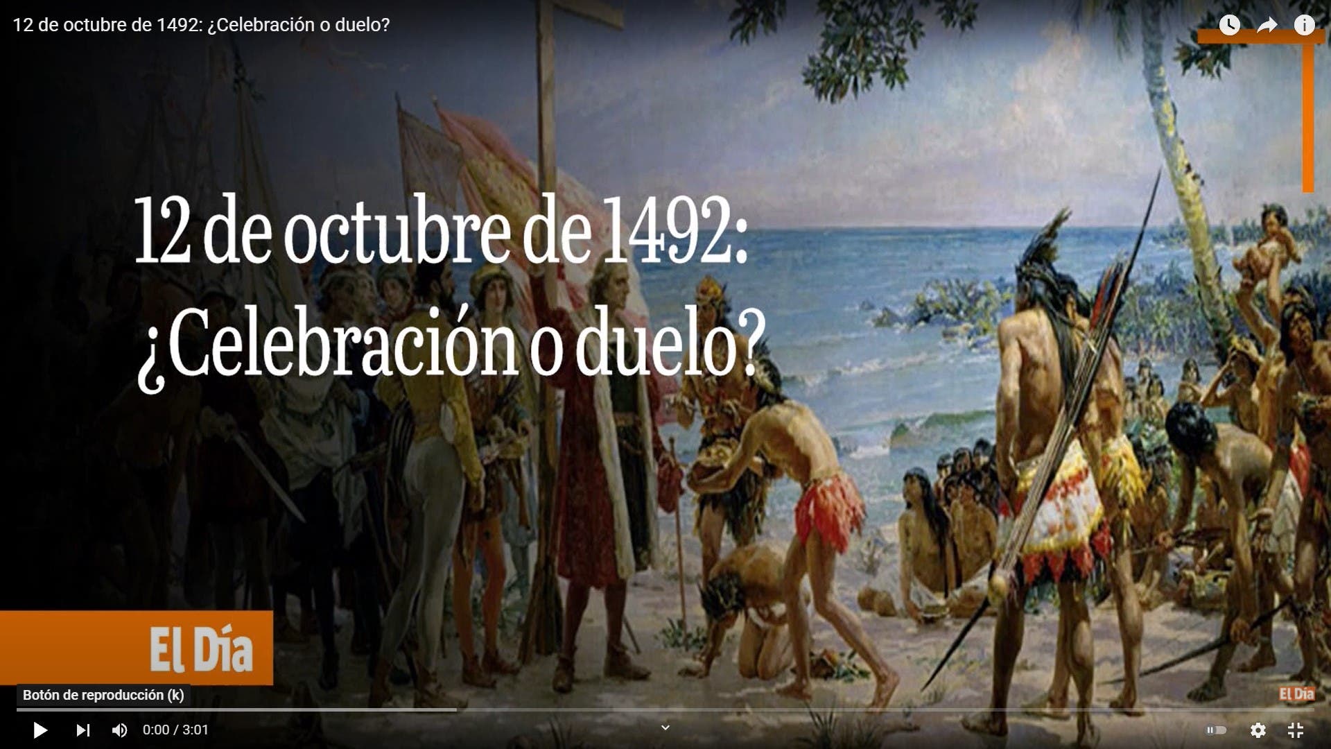 12 de octubre de 1492: ¿Celebración o duelo?