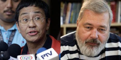 Periodistas de Filipinas y Rusia ganan el Nobel de la Paz