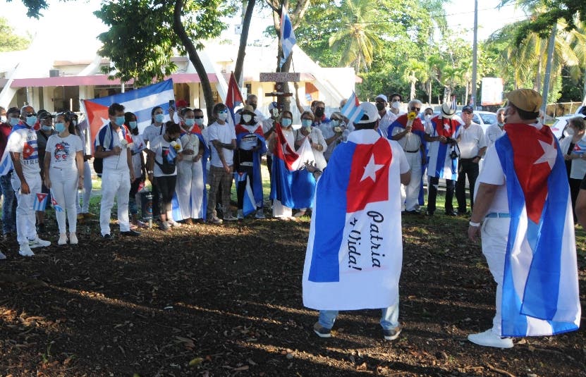 Cubanos residentes en RD  reclaman fin de dictadura