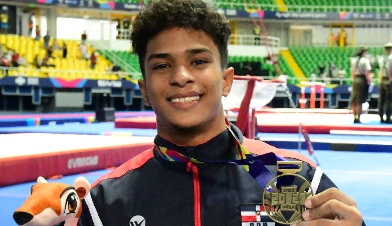 Jabiel Polanco gana oro en gimnasia Panam de Cali