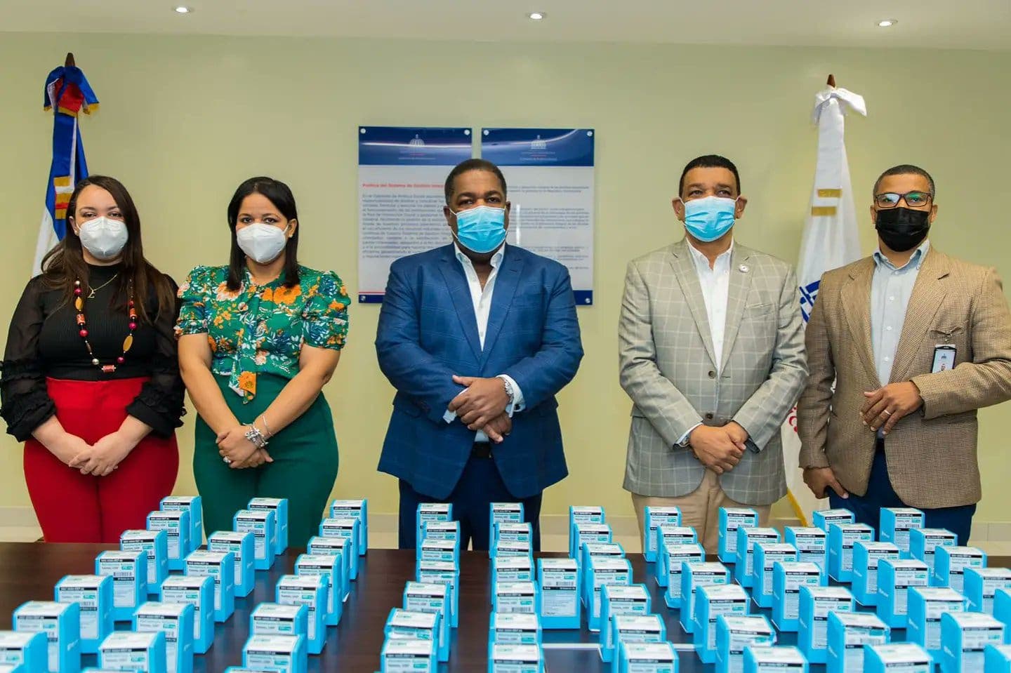 Gabinete de Política Social canaliza donación de medicamentos al Incart por RD$14 millones