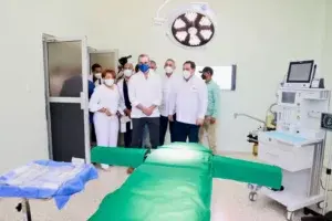 Presidente Abinader deja en funcionamiento Hospital Municipal de Galván